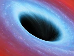 Μαύρη τρύπα ρουφάει ένα άστρο.